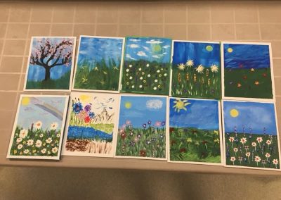 OK Falls Legion paint party projects
