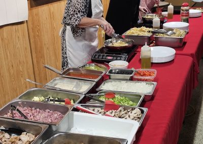 OK Falls Legion pasta bar