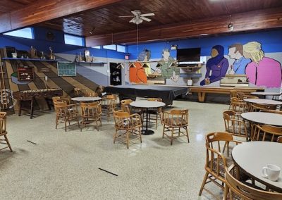 Sports room at OK Falls Legion